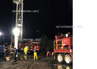 Tour légère de ballon portatif de secours de 5,5 M 36000 LM pour l'éclairage de chantier de construction
