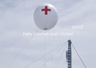 Hélium rouge de Rough Guide Corss rempli allumant des ballons de HMI - lumière