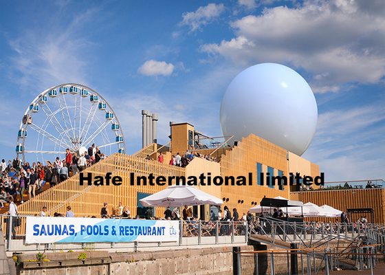 Ballon gonflable de la publicité de Gaint 9m pour la vue célèbre de la décoration d'événements de ville