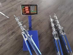 Trépied réglable pour projecteur LED, robuste, en acier inoxydable, télescopique