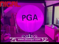 Décoration de allumage gonflable d'extérieur de partie de camping de Muse RGBW