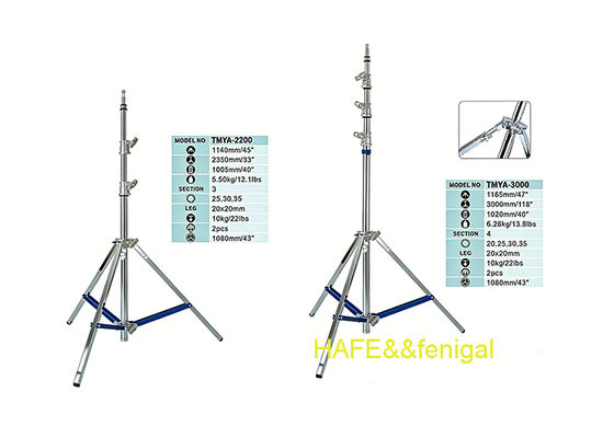 A Compact Steel Stand For Studio Work Or A Heavy-Duty Tripods For Film Sets