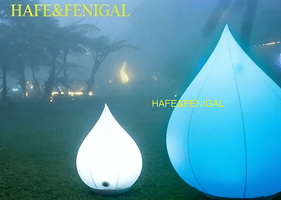 2.3 Meters (7.5 Feet) Tall Lotus Inflatable 20W High-Efficiency RGBW LED Balloon Light