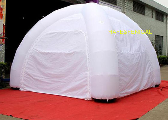 10m Long Skyblue Spider Inflatable Dome Tent For Product Displays Sheltered Gathering Areas