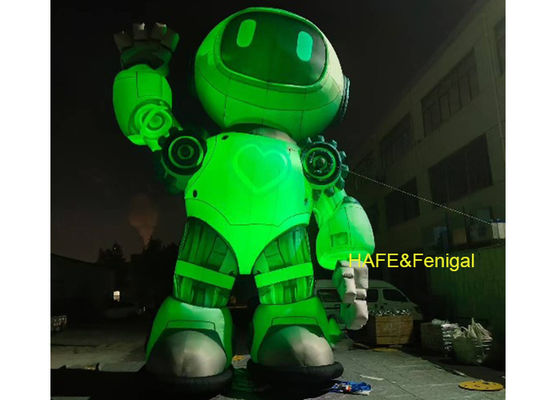 Customized 6 Meter Tall Inflatable Robot For Environmental Protection Or Tech Expos