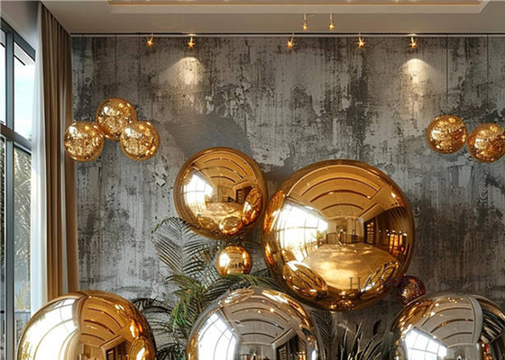1.5m Double couche épaissie PVC durable miroir gonflable Ballon de décoration de fête d'anniversaire
