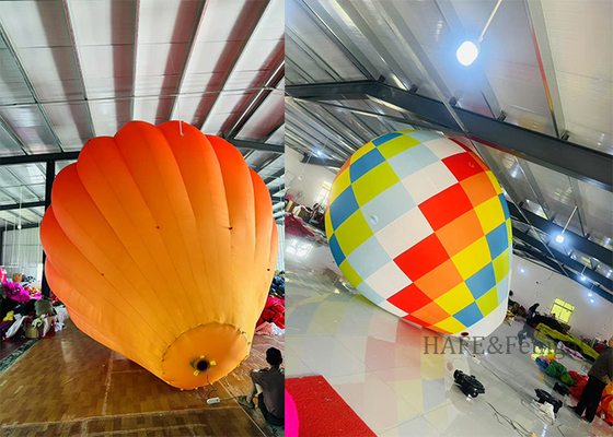 Ballon à air chaud en forme de ballon gonflable pour la publicité, le marketing et la décoration de l'atmosphère