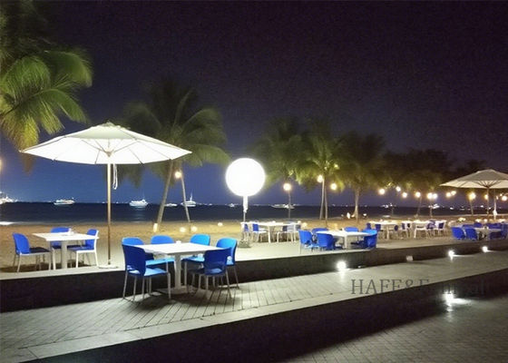 White Inflatable Balloon Activity Decoration Lighting LED 800w