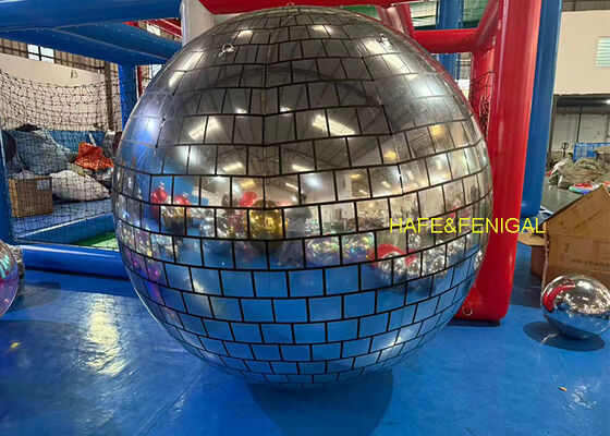 Silver Disco-Style PVC Mirror Balloons For DJ Nights, Music Parties Or Club Events