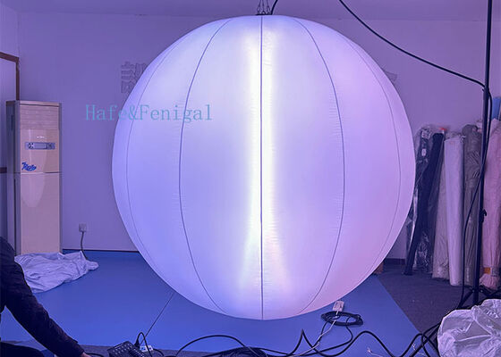 1.6m 400w Lumière de ballon gonflable RGBW pleine couleur --- décorations de fête et éclairage ambiant dynamique changeant de couleur