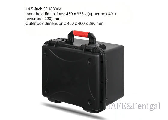 Boîtier de sécurité multifonctionnel portable en plastique, étanche et antichoc, classé IP67