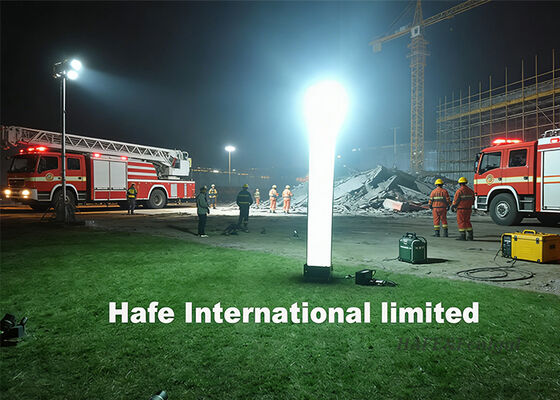 1000W Inflatable Light Tower with Quick Setup and Wind Resistance for Outdoor Events and Industrial Sites