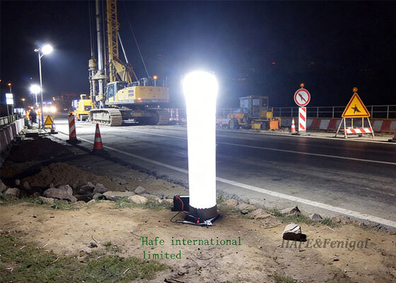 Tour d'éclairage gonflable durable pour un transport facile et une installation rapide dans des endroits éloignés