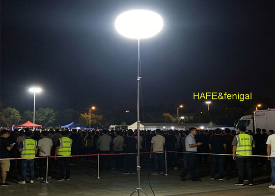 Sun LED1200DAP Ballon Lighting: 1200W de puissance élevée, 180 000 lumens, contrôle DMX pour le sauvetage d'urgence