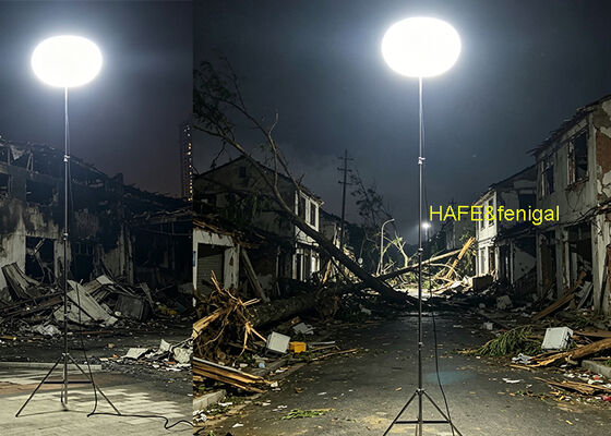 Soleil LED80DC AP Ballon Light - 80W LED Portable Light de sauvetage avec 12 000 lumens et le fonctionnement silencieux