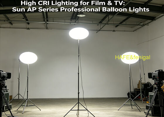 Lumière de ballon haute IRC avec température de couleur réglable pour le cinéma et la télévision