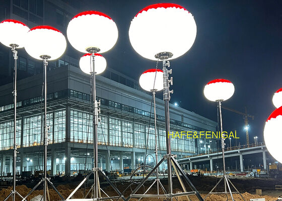 Lumière à ballon LED de la série Sun FE de 400 W pour un éclairage de construction rentable et sans reflet