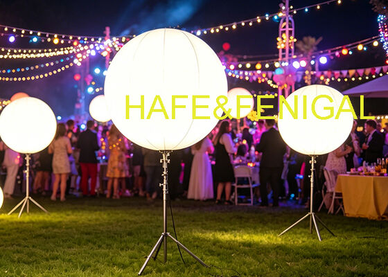 Ballon lumineux Pearl SP avec logo personnalisable, contrôle DMX et LED 200-800 W pour un éclairage événementiel haut de gamme