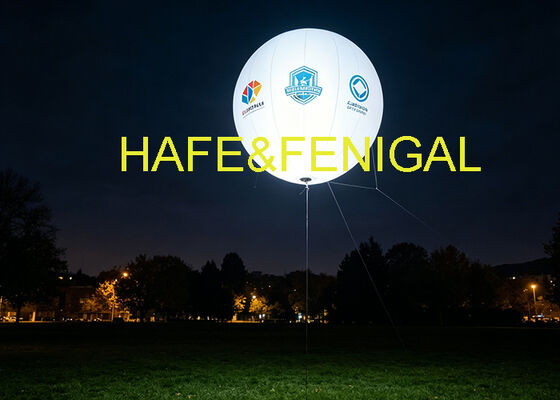 Éclairage sphérique à LED Moon SP Series 400 W avec enveloppe en PVC personnalisable et capacité de flotteur à l'hélium