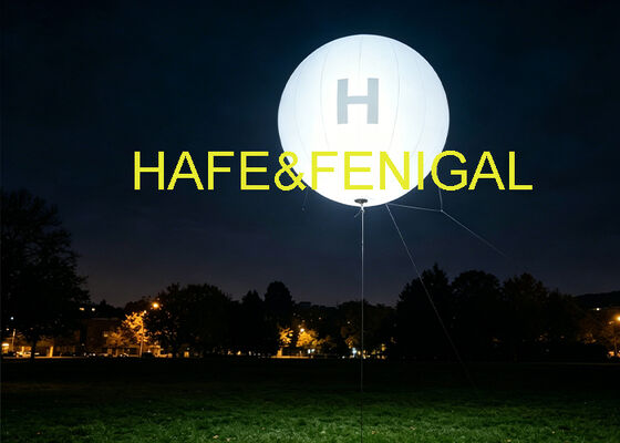 Ballon d'éclairage gonflable de la série Moon avec couleur personnalisable couvre le contrôle DMX et une LED de 200W pour les événements et les festivals