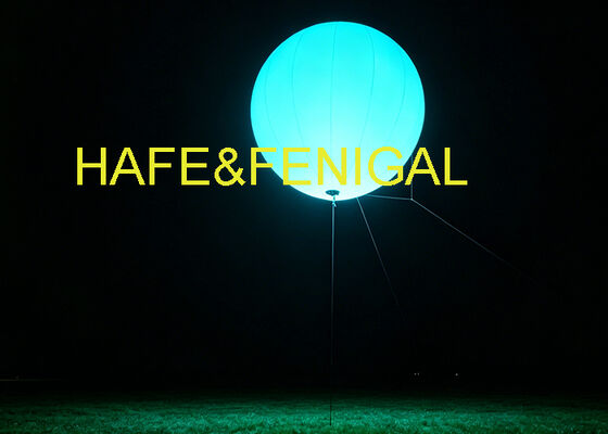 Moon EN 5.0m LED 1200W Ballon sphérique gonflable avec logo personnalisable
