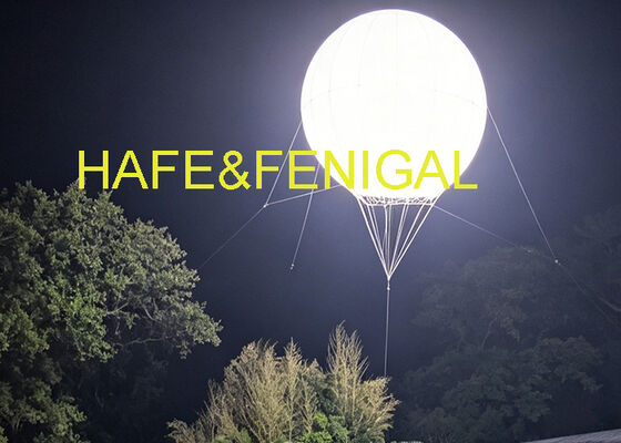 Ballon gonflable Moon EN 3,5 m LED 800 W avec enveloppe en PVC personnalisable pour éclairage d'événements