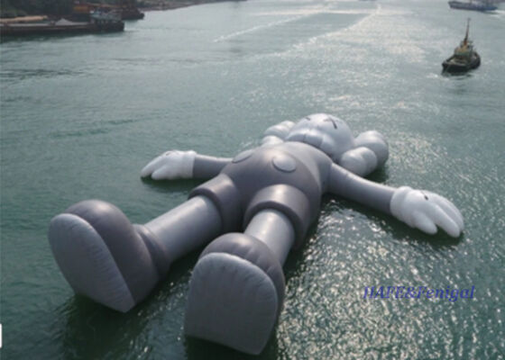 Personnage de dessin animé géant gonflable à l'eau personnage avec structure multi-chambre scellée pour les événements en bord de mer