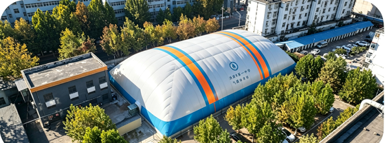 Inflatable Air Tent spacious waterproof structure suitable for trade shows camping outdoor events and emergency response needs