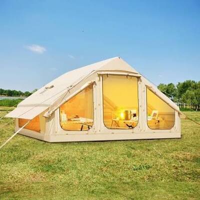 Tente gonflable durable avec résistance élevée au vent, installation facile et design portable pour les événements en extérieur