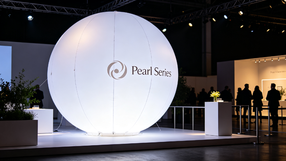 Lumière à ballon LED de la série Pearl avec éclairage sans reflet de 60 000 lm et compatibilité avec les piles CC