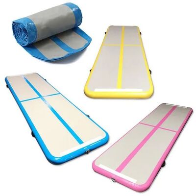 Tapis de gymnastique gonflable portable et robuste pour entraînement professionnel