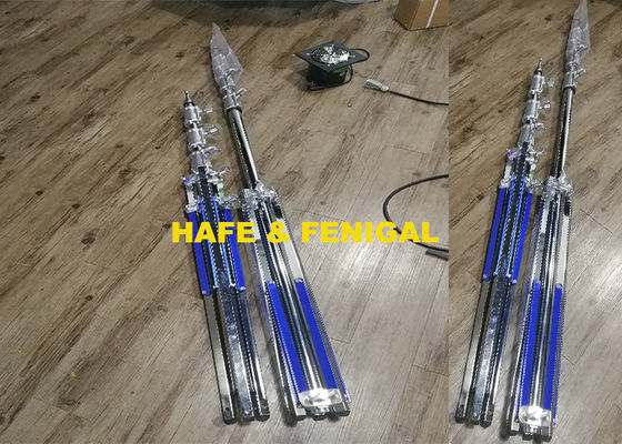 Portatif et robuste TP420A lourd 4,2 m support de lampe à trépied